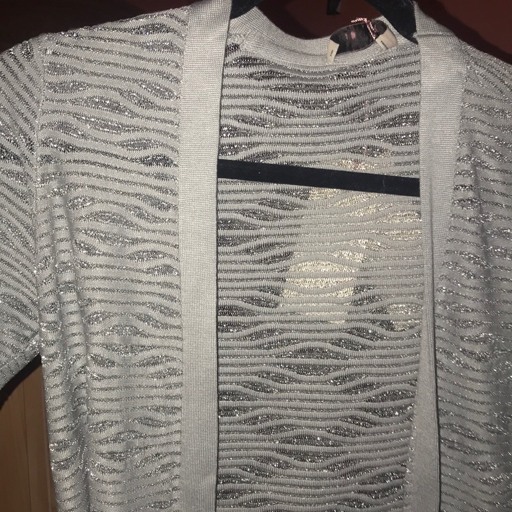 Children’s Silver Cardigan (NEVER WORN!!)